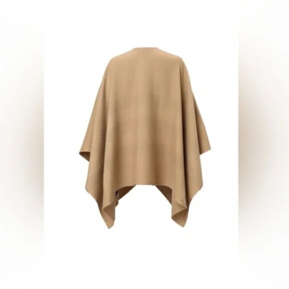 Burberry Reversible Check Wool Cape - Picture 7 of 7